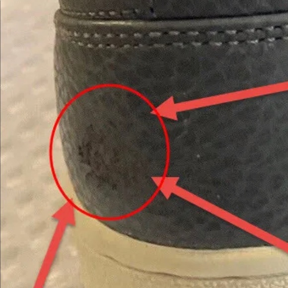 Nike Air Jordan 1 Retro Dark Grey Size 7.5 - Picture 12 of 12